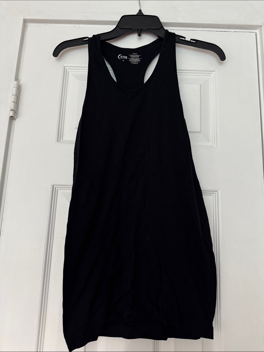 Women's Black Racerback Tank Top